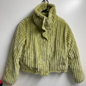 BDG Isla Funnel Neck Corduroy Jacket